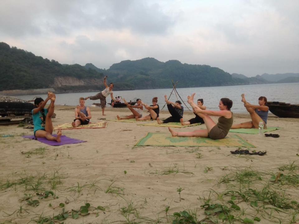 Woodstock Beach Camp Hien Hao Extérieur photo